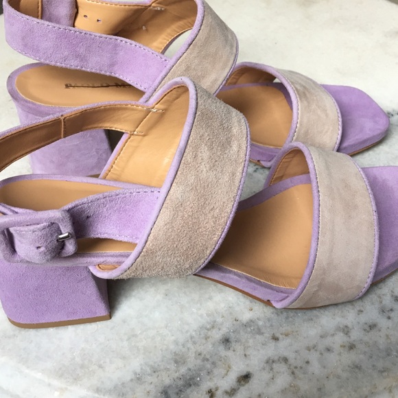 Anthropologie Paolo Mattei Color-blocked Heels - Picture 4 of 8